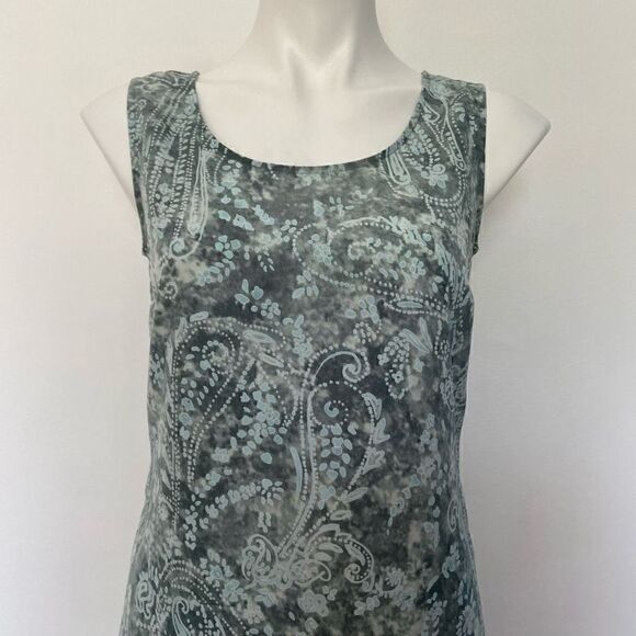 Dress Barn Y2K 90s batik midi dress - Picture 3 of 10